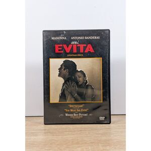 Evita DVD Madonna Antonio Banderas Jonathan Pryce Musical Movie